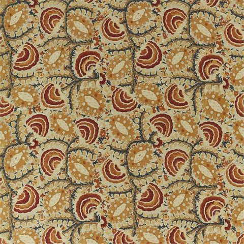 Suzani Archive Weave Venetian Red/ Antique Upholstery Fabric