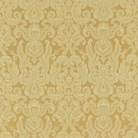 Brocatello Beige/Gold 1 Voile Fabric