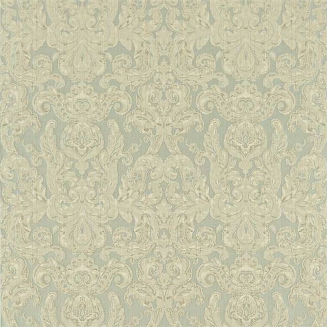 Zoffany Damask Brocatello Light Blue 1