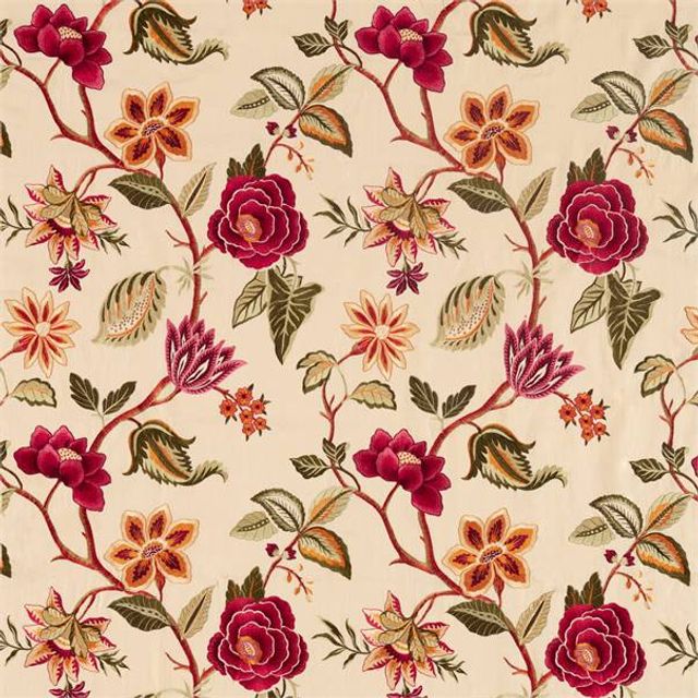 Zoffany Darnley Fabrics Anjolie De Novo Russet