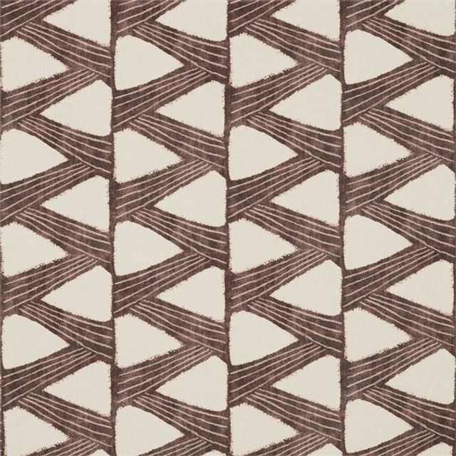 Zoffany Edo Fabrics Kanoko Charcoal