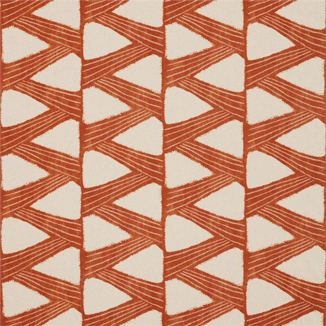 Zoffany Edo Fabrics Kanoko Copper