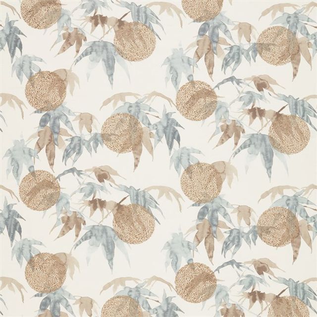 Zoffany Edo Fabrics Acer Charcoal/Stone