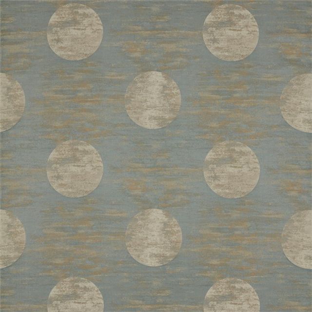 Zoffany Edo Fabrics Moon Silk Blue Grey