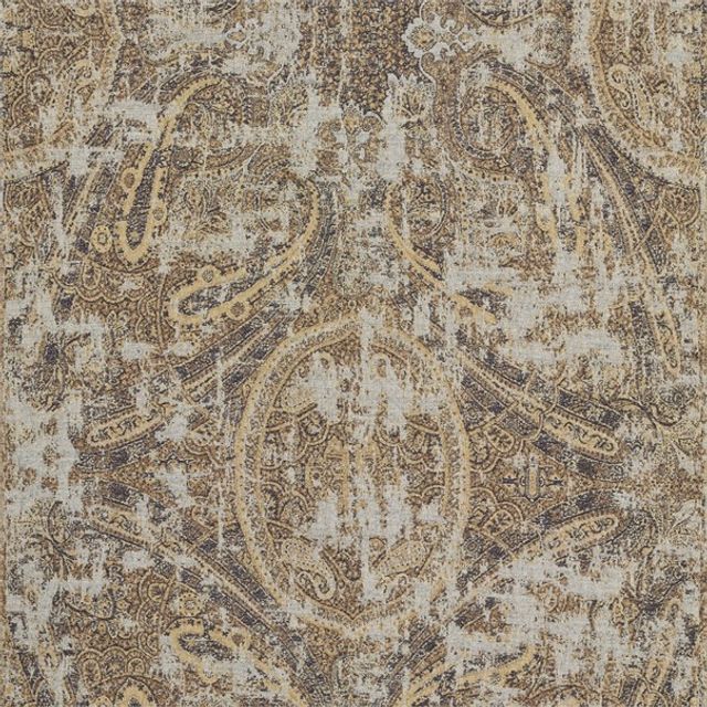 Zoffany Elswick Elswick Paisley Blue Umber