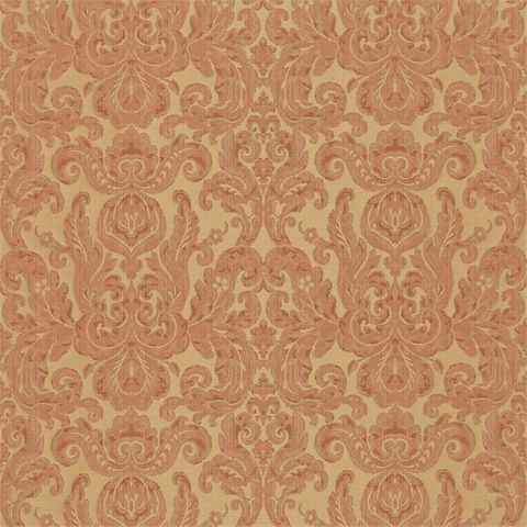 Brocatello Terracotta Voile Fabric