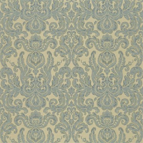 Brocatello Blue Voile Fabric