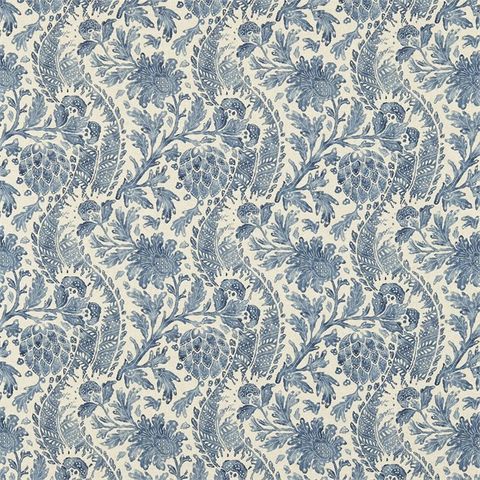 Cochin Blue Upholstery Fabric