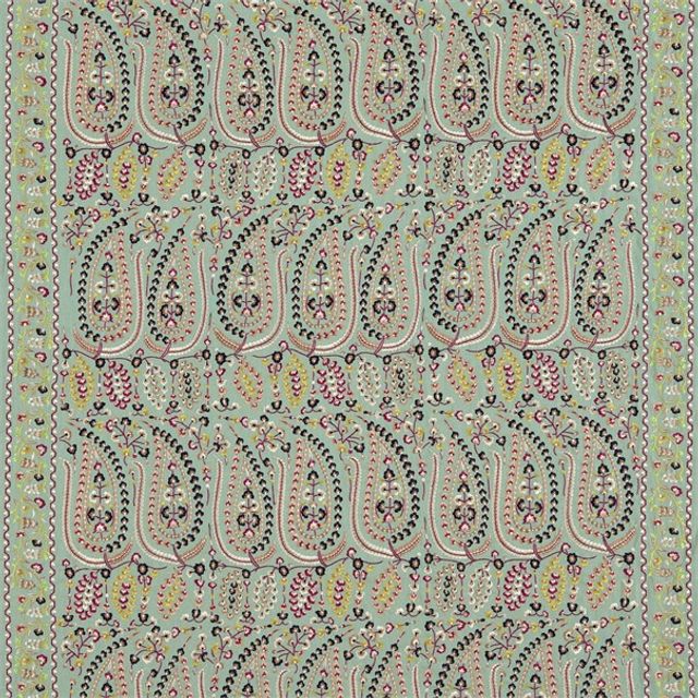 Zoffany Jaipur Prints Jayshree Celadon/Multi