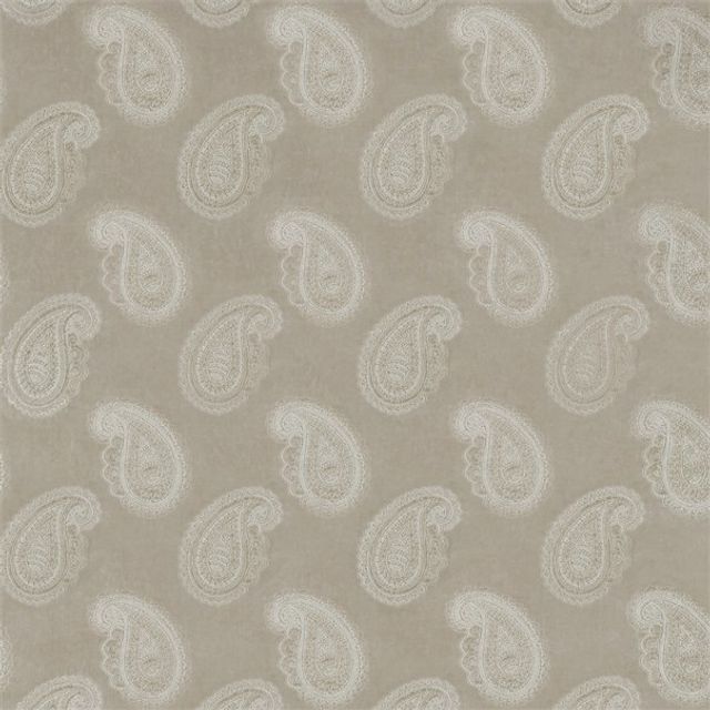 Zoffany Jaipur Weaves Orissa Velvet Pale Linen