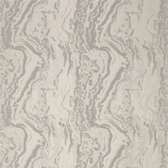 Zoffany Phaedra Fabrics Serpentine Platinum White