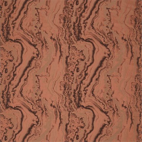 Serpentine Henna Upholstery Fabric