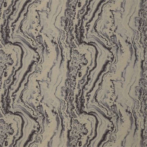 Serpentine Anthracite Upholstery Fabric
