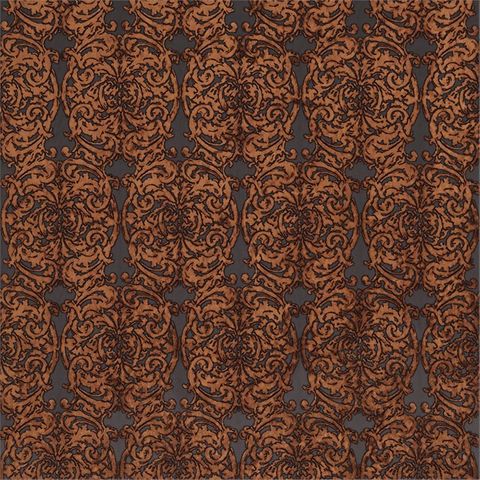 Tespi Fig/Copper Zoffany Voile Fabric