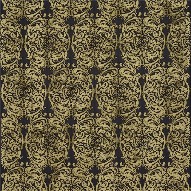 Zoffany Tespi Fabrics Tespi Carbon/Old Gold