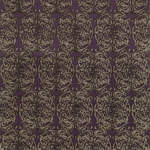 Tespi Amethyst/Mole Voile Fabric