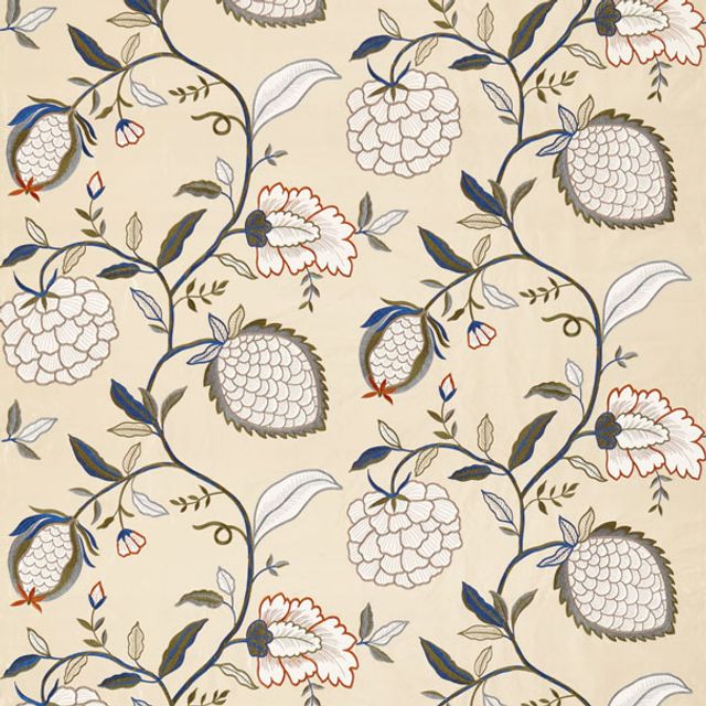Zoffany Winterbourne Prints & Embroideries Pomegranate Tree Indienne