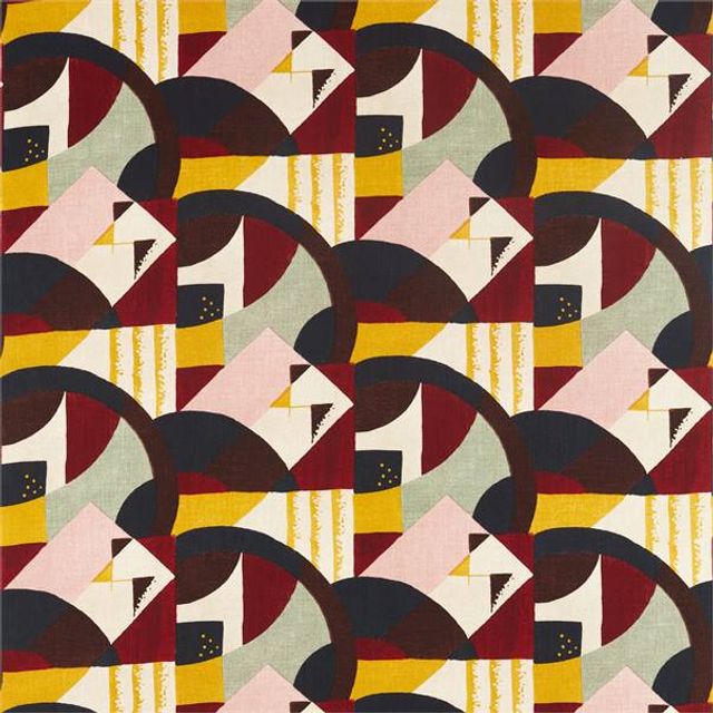 Zoffany Icons Fabrics Abstract 1928 Multi