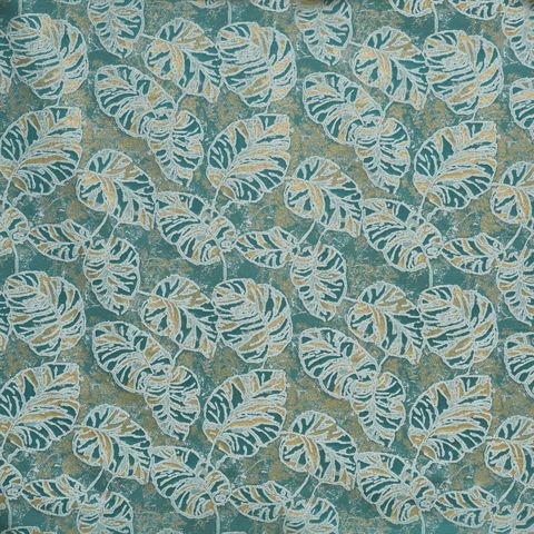 Alder Peacock Voile Fabric