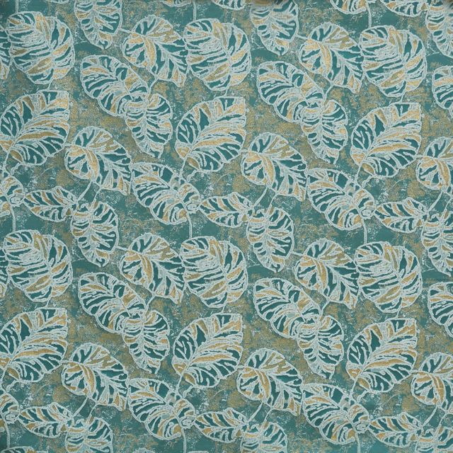 Prestigious Textiles Copper Falls  Alder Peacock