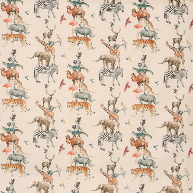 Prestigious Textiles Big Adventure  Animal Kingdom Rainbow