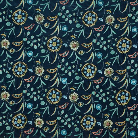 Barbuda Lagoon Voile Fabric