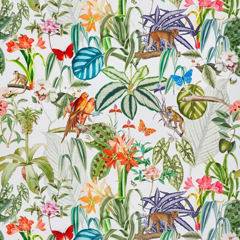 Barbados Tropical Voile Fabric