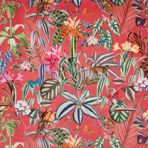 Barbados Watermelon Voile Fabric