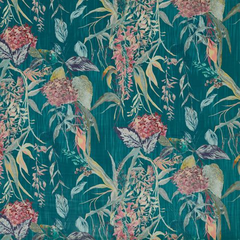 Botanist Cerulean Upholstery Fabric