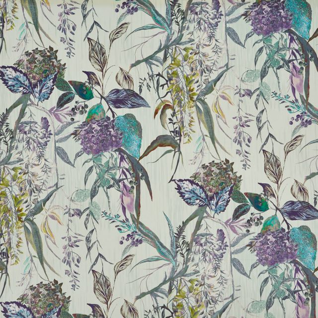 Prestigious Textiles Copper Falls  Botanist Evergreen