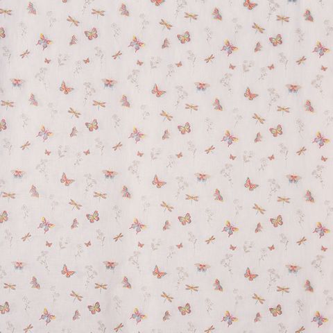 Flutterby Candyfloss Voile Fabric