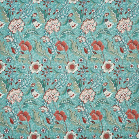 Folklore Peppermint Upholstery Fabric