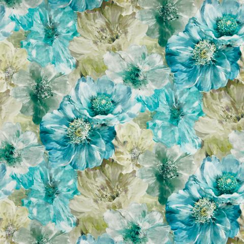 Lani Ocean Voile Fabric