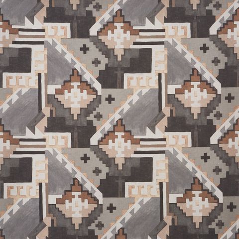 Machu Picchu Stone Voile Fabric