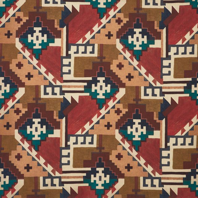 Prestigious Textiles Inca Trail  Machu Picchu Tribal