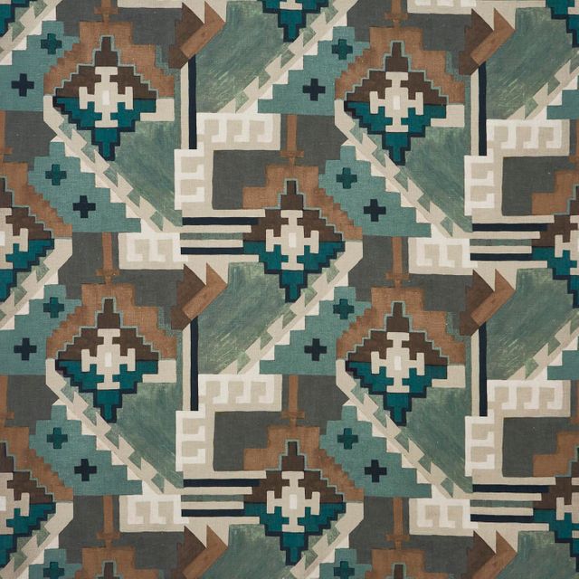 Prestigious Textiles Inca Trail  Machu Picchu Mineral