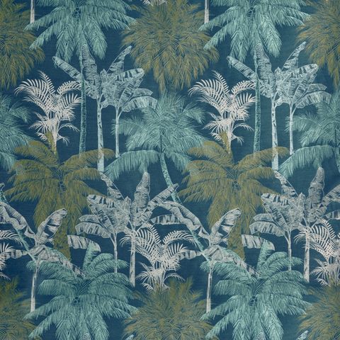 St Lucia Lagoon Voile Fabric