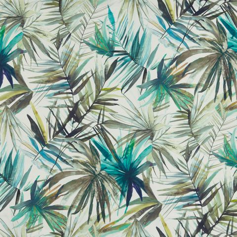 Waikiki Ocean Voile Fabric