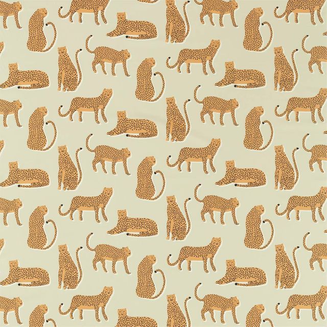 Scion Esala Fabrics Lionel Ginger