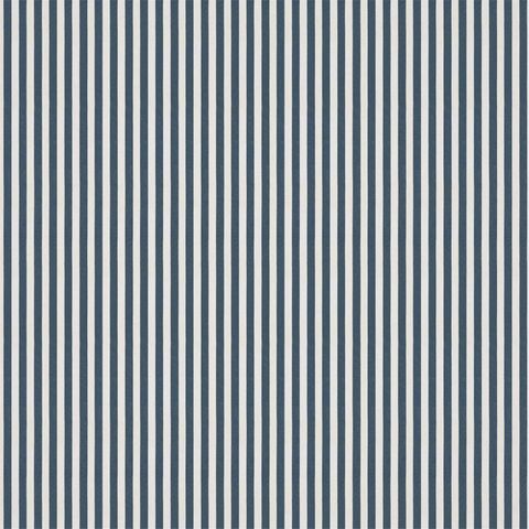 Carnival Stripe Navy Upholstery Fabric