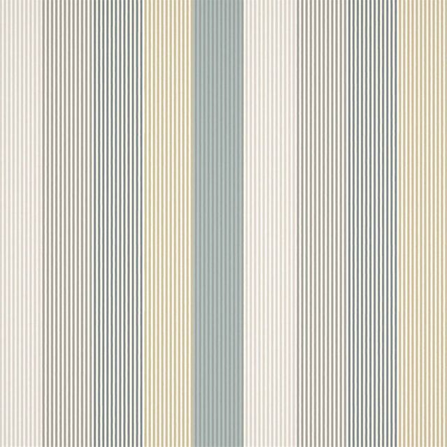 Funfair Stripe Calico/Cloud/Pebble/Duckegg
