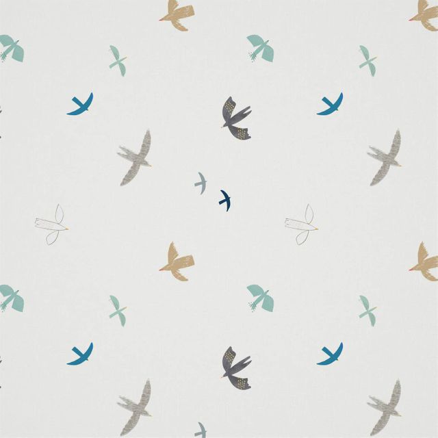Harlequin Book of little treasures Skies Above Duck Egg/Linen