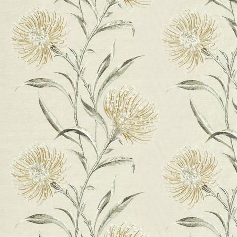 Catherinae Embroidery Hay Voile Fabric