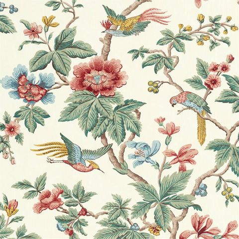 Lophura Chintz Upholstery Fabric