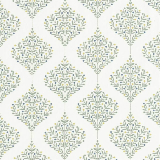 Sanderson A Celebration Of The National Trust Fabrics Orchard Tree Gardenia Green