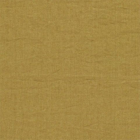 Rue Linen Saffron Upholstery Fabric