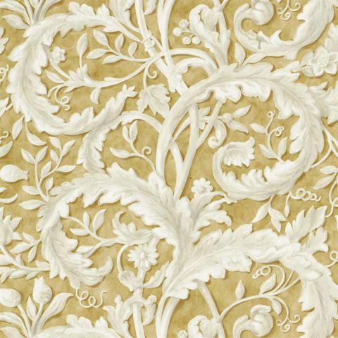 Tilia Lime Gold Upholstery Fabric