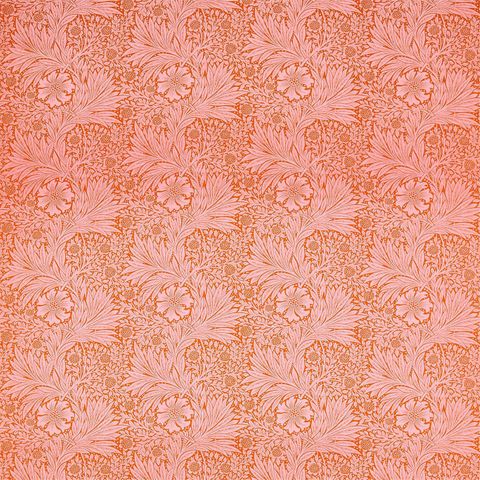 Marigold Orange/Pink Upholstery Fabric