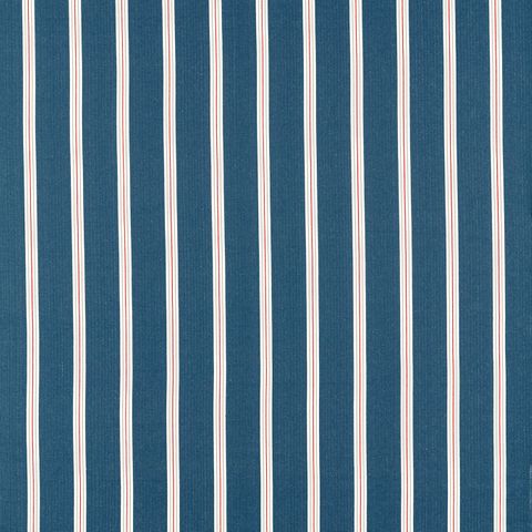 Knightsbridge Navy/Rouge Upholstery Fabric