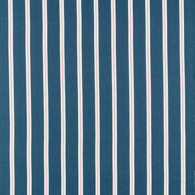 Clarke and Clarke Edgeworth Knightsbridge Navy/Rouge